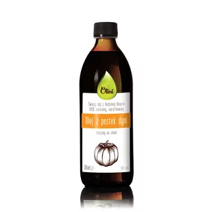 Olej Z Pestek Dyni 500 Ml Olini - Zdrowa żywność - miniaturka - grafika 1