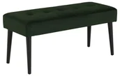 Ławki do przedpokoju - Ławka Glory VIC Forest green - miniaturka - grafika 1