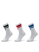 Skarpetki męskie - New Balance Zestaw 3 par wysokich skarpet męskich LAS32163AS5 Biały - miniaturka - grafika 1
