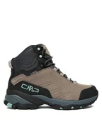 Buty trekkingowe damskie - CMP Trekkingi Melnick Mid Wp 3Q18586 Brązowy - miniaturka - grafika 1