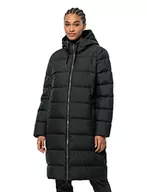 Kurtki damskie - Jack Wolfskin FROZEN PALACE COAT W Kurtka Kobiety,czarny,XS - miniaturka - grafika 1