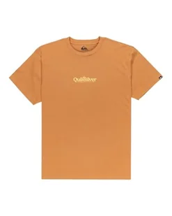 Quiksilver Koszulka z krótkim rękawem EV Fineline SS brązowa 10 - Koszulki męskie - miniaturka - grafika 1