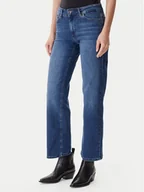 Spodnie damskie - ONLY Jeansy Blush 15344167 Granatowy Straight Fit - miniaturka - grafika 1