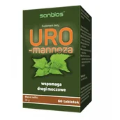Układ moczowy i płciowy - Sanbios Uro-Mannoza 60 tabl. SA845 - miniaturka - grafika 1