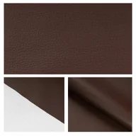 Pasmanteria - Ekoskóra Skaj Sztuczna Skóra Derma Tkanina Tapicerska Meblowa Brązowa 0,5Mb - miniaturka - grafika 1