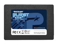 Dyski SSD - SSD|PATRIOT|Burst Elite|120GB|SATA 3.0|3D NAND|Write speed 320 MBytes/sec|Read speed 450 MBytes/sec|2,5"|TBW 50 TB|PBE120GS25SSDR - miniaturka - grafika 1
