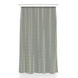 Klasyczna zasłona z nadrukiem 150x260 Retro iluzja, Fabricsy - Zasłony - miniaturka - grafika 1