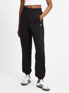 adidas Originals Damskie spodnie dresowe Kobiety Bawełna czarny jednolity, S - Spodnie damskie - miniaturka - grafika 1