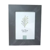 Ramki na zdjęcia - Ramka Na Zdjęcia 13X18Cm Ciemna Z Delikatnym Wzorem Outlet - miniaturka - grafika 1