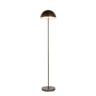 QAZQA Zewnętrzna lampa podłogowa w kolorze ciemnego brązu  ładowalna  z 3-stopniowym ściemnianiem - Keira - Lampy ogrodowe - miniaturka - grafika 1