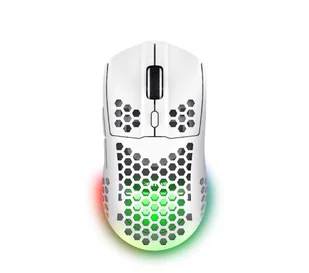 Trust GXT 929W HELOX Biały - Myszki - miniaturka - grafika 1