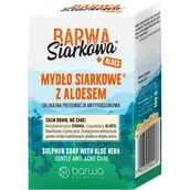 Mydła - Barwa Siarkowa, mydło siarkowe z aloesem, pielęgnacja antytrądzikowa, 100 g - miniaturka - grafika 1