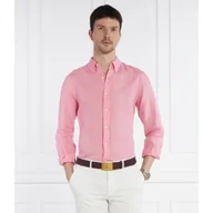 Koszule męskie - POLO RALPH LAUREN Lniana koszula | Custom fit - miniaturka - grafika 1