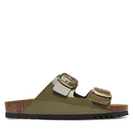 Klapki i japonki damskie - Klapki Scholl Josephine F32169 Khaki - miniaturka - grafika 1