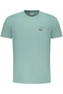 LEE MĘSKA KOSZULKA Z KRÓTKIM RĘKAWEM ZIELONA - Koszulki męskie - miniaturka - grafika 1