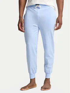 Polo Ralph Lauren Spodnie piżamowe 714899511012 Błękitny Regular Fit - Piżamy męskie - miniaturka - grafika 1