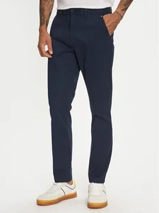 Tommy Jeans Chinosy Austin DM0DM20445 Granatowy Slim Fit - Spodnie męskie - miniaturka - grafika 1
