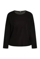 Bluzki damskie - Idony Bluzka z długim rękawem, Czarny, M damska, czarny, M - miniaturka - grafika 1