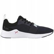 Buty sportowe damskie - Buty Puma Wired Run granatowe 373015 03 :37 - miniaturka - grafika 1