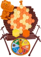 Gry planszowe - Gra Zręcznościowa URATUJ DINOZAURA Dino Pionowa Wieża Pułapka Plastry Miodu - miniaturka - grafika 1