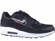 Buty sportowe damskie - Nike Air Max 90 DO6489 001 Buty Czarne Damskie - miniaturka - grafika 1