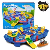 Zabawki i gry sportowe - BIG AquaPlay LockBox Zestaw W Walizce Tor Do Zabawy Wodą Plac Wodny 3+ - miniaturka - grafika 1