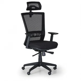 Fotel biurowy, krzesło biurowe B2B Partner Krzesło biurowe ALMERE, czarne 8926AS/305-1/1062-1 - Fotele i krzesła biurowe - miniaturka - grafika 1