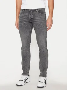 Jack&Jones Jeansy Glenn 12263287 Szary Slim Fit - Spodnie męskie - miniaturka - grafika 1