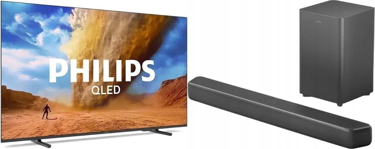 Philips 65PUS7810/12 QLED 65'' 4K Ultra HD Titan OS + Soundbar Philips TAB5309/10