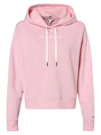 Bluzy damskie - Tommy Hilfiger - Damska bluza z kapturem, różowy - miniaturka - grafika 1