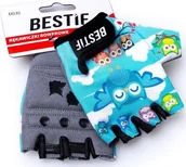 Rękawiczki rowerowe - Bestif Dziecięce rękawiczki rowerowe BRR03 Bestif xxs/xs - miniaturka - grafika 1
