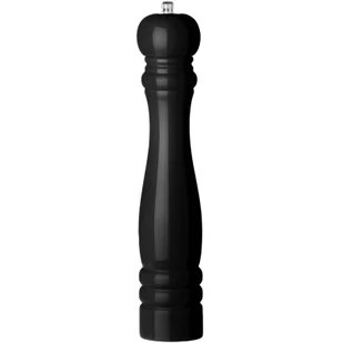 Młynek do mielenia pieprzu drewniany czarny śr. 60 x 315 mm - Hendi 469552 - Akcesoria gastronomiczne - miniaturka - grafika 1