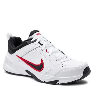 Półbuty męskie - Buty Nike Defyallday DJ1196 101 White/Black/University Red - grafika 1