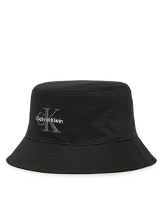 Calvin Klein Jeans Kapelusz Bucket LV04G5020G Czarny - Czapki męskie - miniaturka - grafika 1