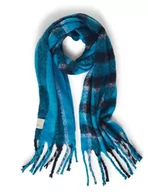 Apaszki i szaliki damskie - STREET ONE Damski A572248 szalik w kratkę, jasny akwamaryn niebieski, A, Jasny akwamaryn niebieski, A - miniaturka - grafika 1