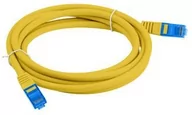 Patchcordy - Lanberg Patchcord S/FTP kat.6A 1,5m LSZH CCA fluke passed żółty PCF6A-10CC-0150-Y - miniaturka - grafika 1