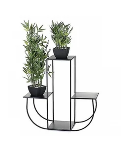Kwietnik Metalowy Kwietnik Stojący Loft 70 cm - Kwietniki - miniaturka - grafika 1