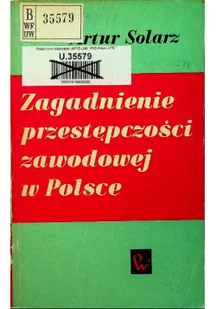 Zagadnienie przestępczości zawodowej w Polsce - Prawo - miniaturka - grafika 1