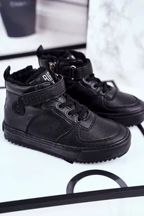Dziecięce Ocieplane Sportowe Buty Big Star GG374040 Czarne-30 - Moda i Uroda OUTLET - miniaturka - grafika 1