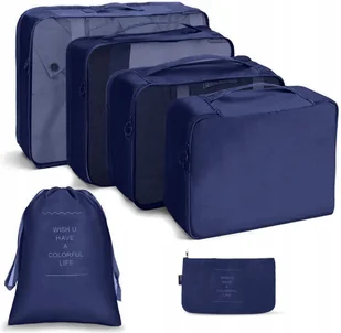 ORGANIZERY PODRÓŻNE DO WALIZKI BAGAŻU NA UBRANIA AKCESORIA ZESTAW 6 SZTUK - Akcesoria podróżnicze ORGANIZERY PODRÓŻNE DO WALIZKI BAGAŻU NA UBRANIA AKCESORIA ZESTAW 6 SZTUK - Akcesoria podróżnicze - miniaturka - grafika 1