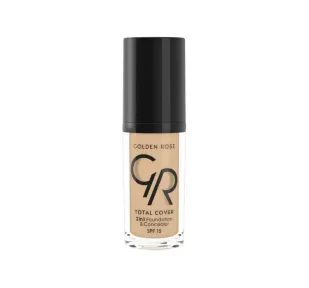 Golden Rose Total Cover 2in1 Fundation &amp; Concealer - Podkład i korektor w jednym - 11 - NUDE GOLID2W-ZY2W-06 - Podkłady do twarzy - miniaturka - grafika 1