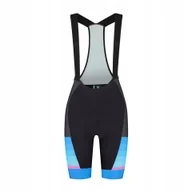 Spodenki rowerowe - Spodenki rowerowe damskie Rogelli Impress II Xs Czarno-niebieski - miniaturka - grafika 1