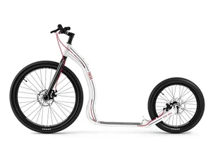 Hulajnoga Yedoo Alloy Trexx Disc White - Ortezy, stabilizatory i opaski elastyczne - miniaturka - grafika 1