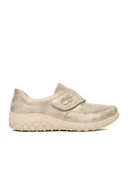 Półbuty damskie - Rieker Półbuty CEO-59552-62 Beżowy - miniaturka - grafika 1