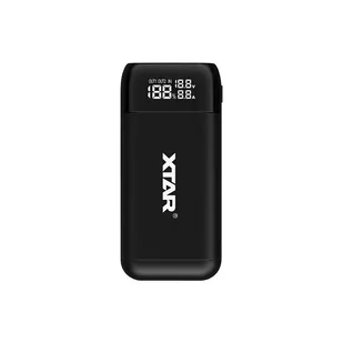 Ładowarka / power bank do akumulatorów cylindrycznych Li-ion 18650 / 20700 / 21700 Xtar PB2S czarny - Powerbanki - miniaturka - grafika 2