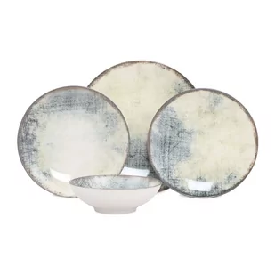 24-częściowy zestaw porcelanowych naczyń Güral Porselen Denim - Serwisy obiadowe - miniaturka - grafika 1