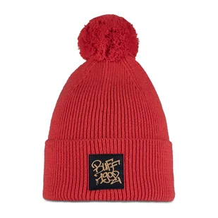 Czapka dziecięca Buff Knitted Hat Beanie Youth Deik orange red - ONE SIZE - Czapki dla dzieci - miniaturka - grafika 1