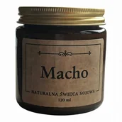 Świece - Naturalna Świeca zapachowa Macho 120 ml - miniaturka - grafika 1