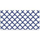 Podkładki na biurko - Duża mata na biurko Motyw w rybie łuski 120x60 cm - miniaturka - grafika 1