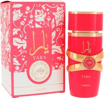 Lattafa Perfumy arabskie Lattafa Yara Candy Woda Perfumowana 100ml Koralowe